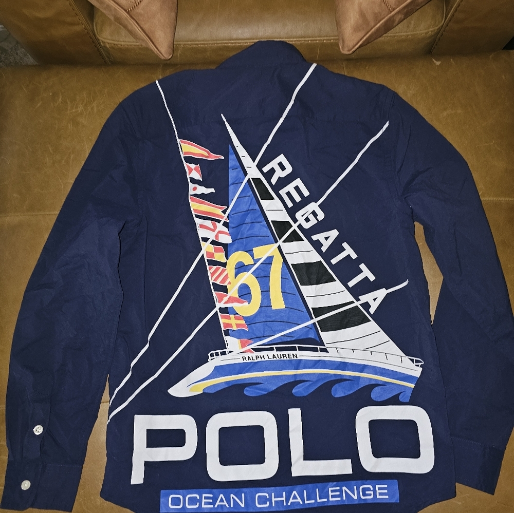 Polo Ralph Lauren Boys Performance Regatta Challenge L 14-16 $80obo